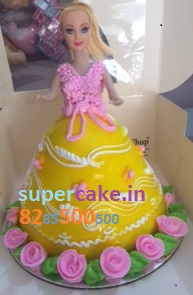 1kg doll cake eggless